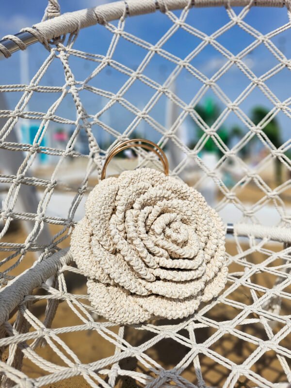 Torebka ze sznurka handmade boho NA ZAMÓWIENIE