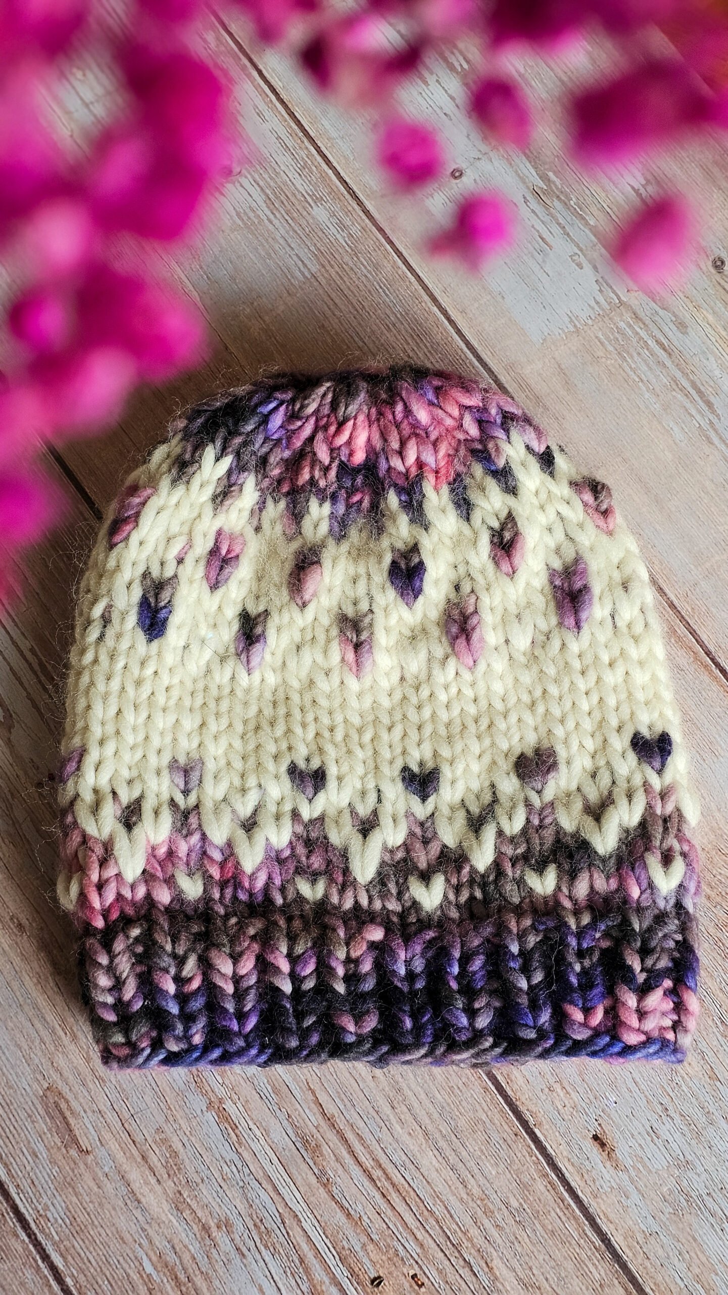 Czapka Zimowa 'Galaxy' Wełna i Merynos NA ZAMÓWIENIE